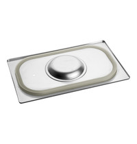 CaterChef Gastronorm Deksel | Siliconen Afdichtrand | 1/4 GN | 265x162mm