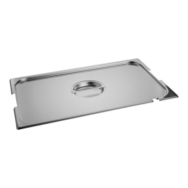 Gastronorm Deksel | RVS | Lepel + Greepuitsparing | 1/1 GN | 530x325mm