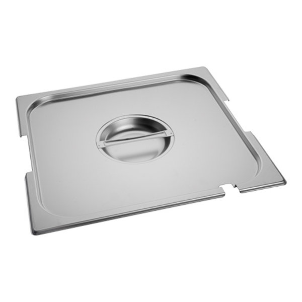Gastronorm Deksel | RVS | Lepel + Greepuitsparing | 2/3 GN | 354x325mm
