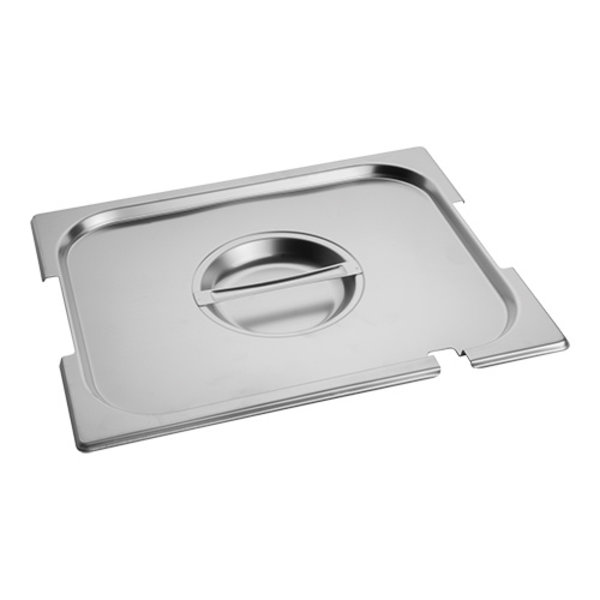 Gastronorm Deksel | RVS | Lepel + Greepuitsparing | 1/2 GN | 325x265mm