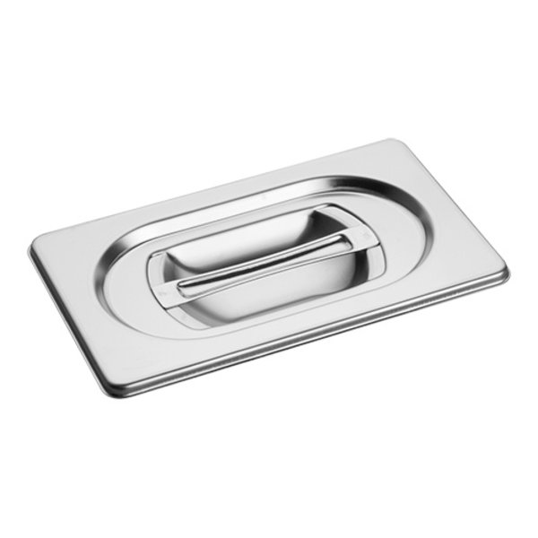 Gastronorm deksel RVS | 1/9 GN | 176x108mm