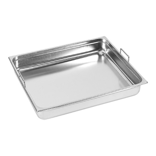 Gastronorm bak RVS met grepen | 58 liter | 2/1GN | 650x530x200(h)mm