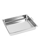 CaterChef Gastronorm bak RVS met grepen | 58 liter | 2/1GN  | 650x530x200(h)mm 