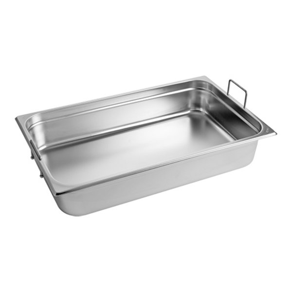 Gatronorm bak RVS met grepen | 13,7 liter | 1/1GN | 530x325x100(h)mm