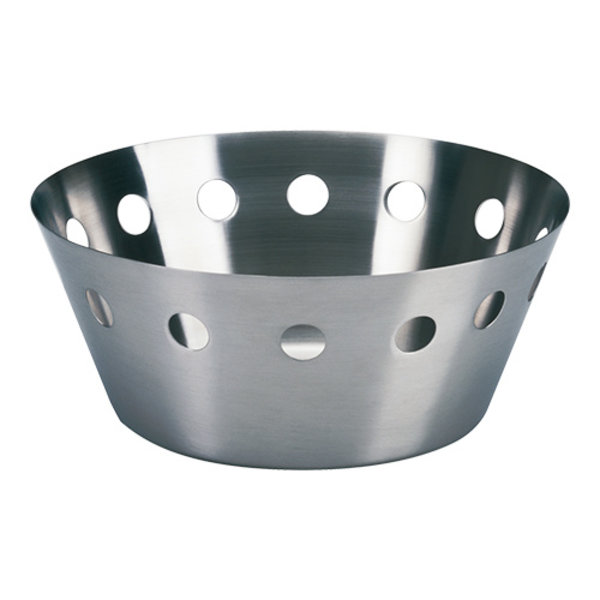 Broodmand RVS rond  Ø20x8(h)cm