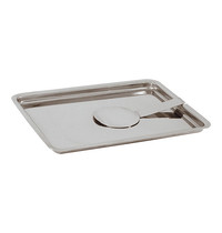 EMGA Rekening schaal RVS met klem 18x14cm EMGA Rekening schaal RVS met klem 18x14cm