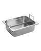 CaterChef Gastronorm Bak | RVS | Met Grepen | 6.1L | 1/2GN | 325x265x100(h)mm 