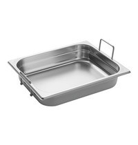 EMGA Gastronorm bak RVS met verzonken grepen | 1/2 GN | 325x265x65(h)mm EMGA Gastronorm bak RVS met verzonken grepen | 1/2 GN | 325x265x65(h)mm