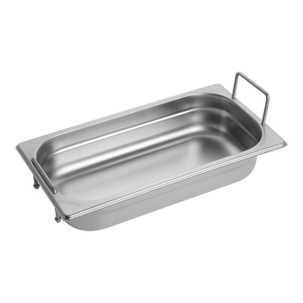 Gastronorm Bak | RVS | Met Grepen | 2.4L | 1/3GN | 325x176x65(h)mm