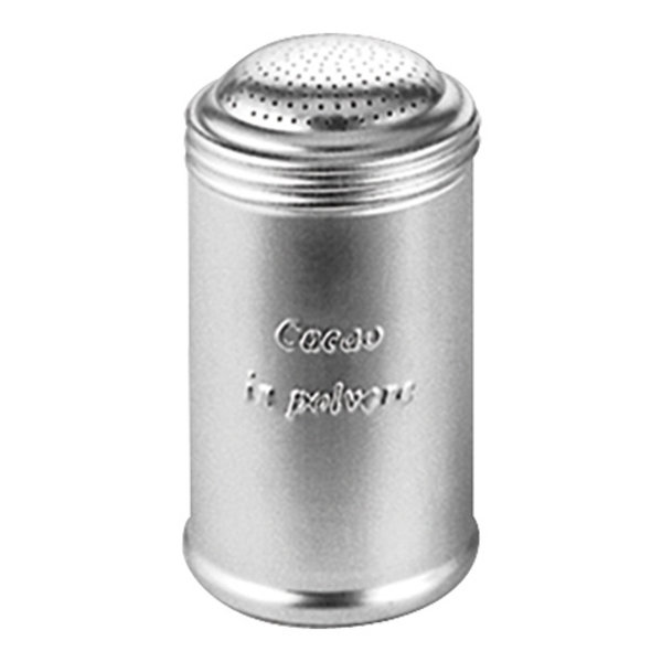 Cacaostrooier | Aluminium | Ø70x90(h)mm