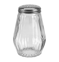 EMGA Poedersuikerstrooier RVS/Glas 26cl - 12(h)cm EMGA Poedersuikerstrooier RVS/Glas 26cl - 12(h)cm