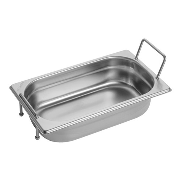 Gastronorm Bak | RVS | Met Grepen | 1.7L | 1/4 GN | 265x162x65(h)mm