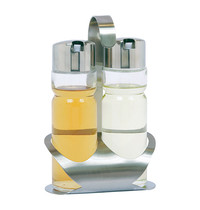 EMGA Menage | 2-delig | RVS/Glas | 190(h)mm