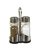 EMGA Menage | 2-delig | RVS/Glas | 130(h)mm 