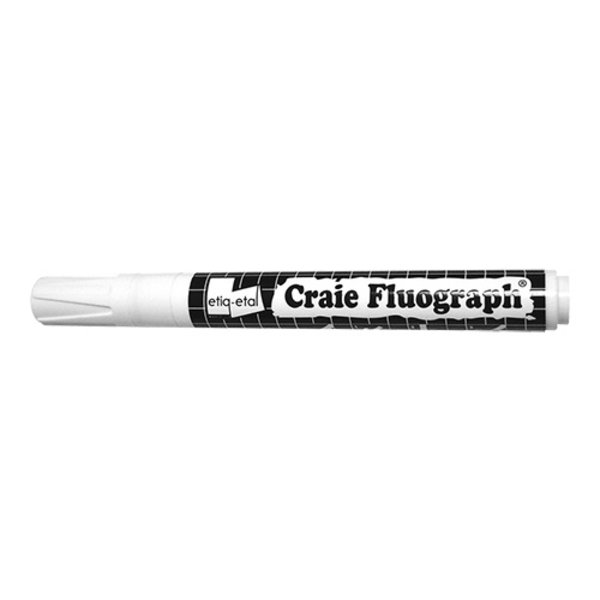 Krijtstift | Wit | Eenvoudig Afneembaar | Ø6mm