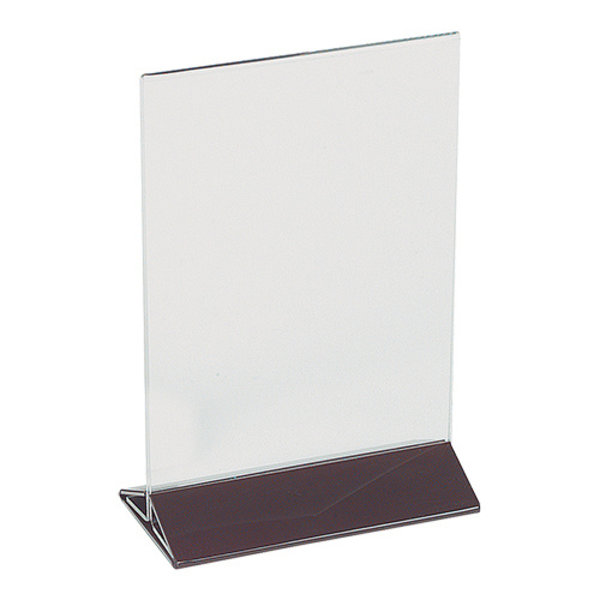 Menu Standaard | Transparant Plexiglas | 130x170(h)mm