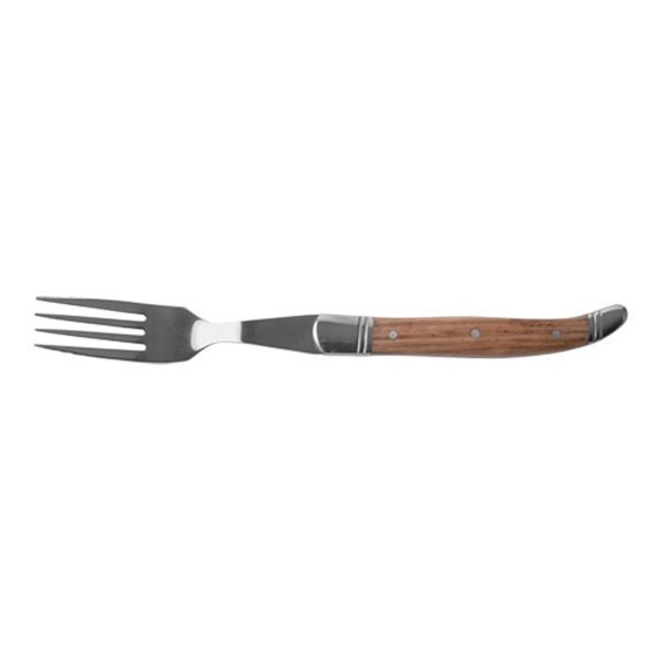 Steakvork | RVS/Hout | Per Stuk | Lengte 200mm