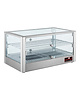 CaterChef Warmhoudvitrine (cap.60x34cm) | 800W | voorzien van waterbak en controlelamp | 700x400x380(h)mm 