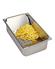 EMGA Friet-Uitschepbak | RVS |  1/1 GN | Uitneembaar Lekrooster | 325x530x150(h)mm 