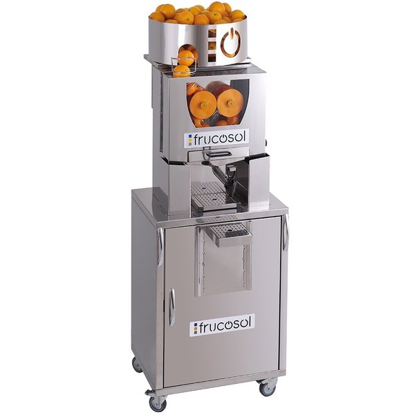 Vruchtenpers + Onderstel | Self Service | 20-25/Min. (Ø80mm) | Automatische Vulling | Kunststof Zelfbedieningstap | 580x750x1620(h)mm