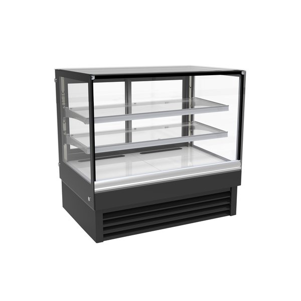 Koelvitrine | 257L | Zwart | +2°C/+8°C | 3 Niveaus | 1200x680x1200(h)mm
