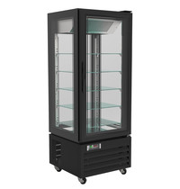 Combisteel Gebaksvitrine Koel vierkant | 400 liter | 5 etages + LED verlichting | 230V | Geforceerd | 650x650x1950(h)mm Combisteel Gebaksvitrine Koel vierkant | 400 liter | 5 etages + LED verlichting | 230V | Geforceerd | 650x650x1950(h)mm