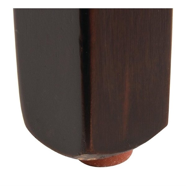 Stoelen | Kunstleer/Hout | Red | Houtlook Poten | Indoor | 2 Stuks | 405x500x940(h)mm