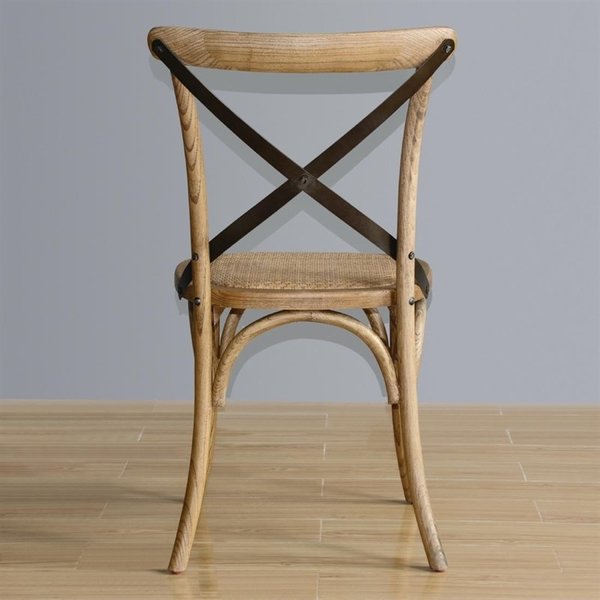 Stoelen | Rotan/Hout | Naturel | Indoor | 2 Stuks | 495x550x890(h)mm