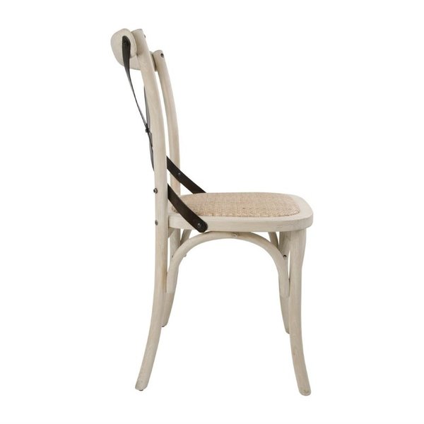 Stoelen | Rotan/Hout | Ecru | Indoor | 2 Stuks | 460x540x880(h)mm