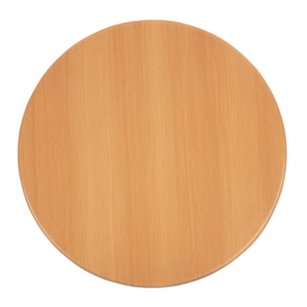 Tafelblad | Houtlook (Beuken) | Indoor | Voorgeboord | Ø600x30(h)mm