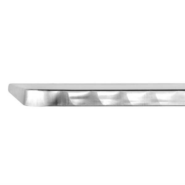 Inklapbare Tafel | RVS/Aluminium | RVS Blad | Aluminium Frame | In-/Outdoor | 600x600x720(h)mm