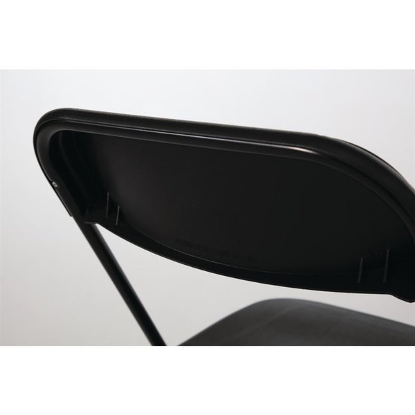 Opklapbare Stoelen | Kunststof/Staal | Black | In-/Outdoor | Stapelbaar | 10 Stuks | 440x480x800(h)mm