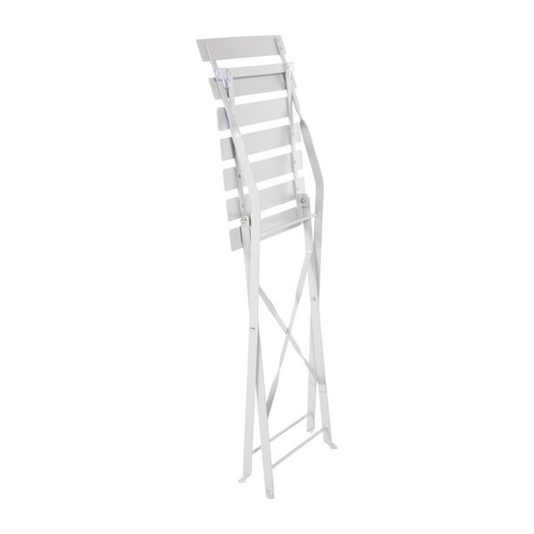 Opklapbare Stoelen | Staal | Grey | In-/Outdoor | 2 Stuks | 387x471x800(h)mm
