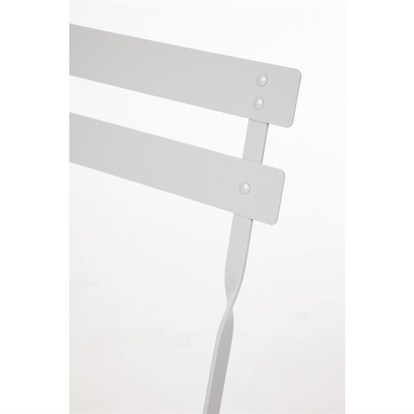 Opklapbare Stoelen | Staal | Grey | In-/Outdoor | 2 Stuks | 387x471x800(h)mm