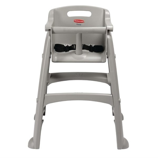 Stevige kinderstoel rubbermaid grijs | Zithoogte 53cm | 597x597x756(h)mm