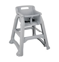 Bolero Stapelbare PP grijze kinderstoel | Zithoogte 49cm | 650x560x730(h)mm Bolero Stapelbare PP grijze kinderstoel | Zithoogte 49cm | 650x560x730(h)mm
