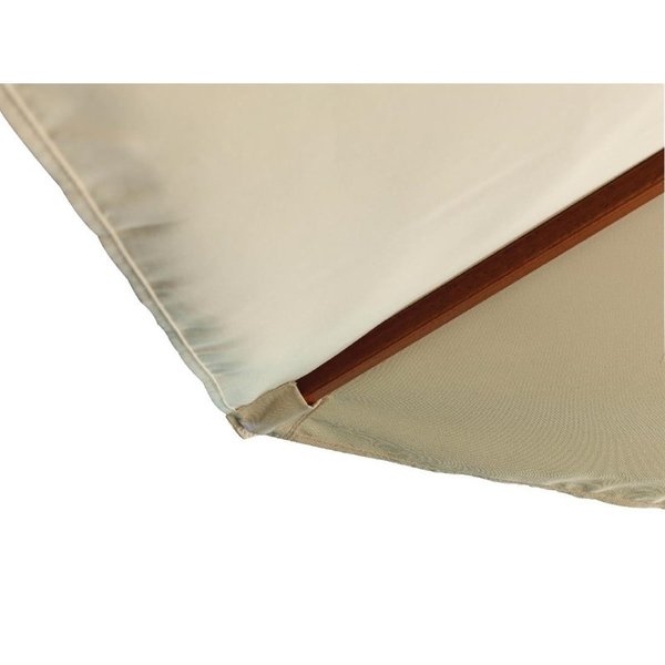 Parasol creme rond 3 meter | 2,52(h) x 3(Ø)m