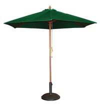 Bolero Parasol rond groen 3 meter | 2,52(h) x 3(Ø)m 