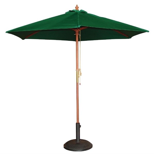 Parasol rond groen 3 meter | 2,52(h) x 3(Ø)m
