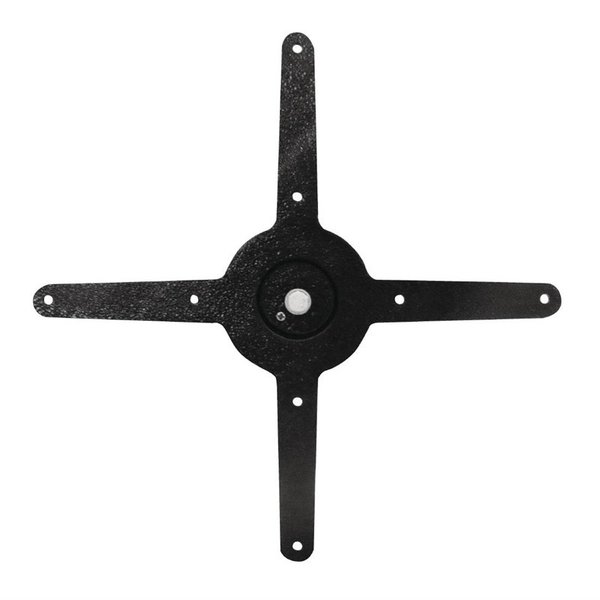 Tafelonderstel | Gietijzer | Zwart | 425x425x720(h)mm