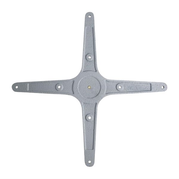 Tafelpotenset | Aluminium/RVS | Glanzend | 2 Stuks | 590x673(h)mm