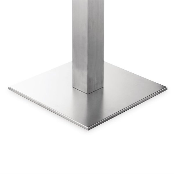 Tafelonderstel | RVS | Geborsteld | 430x430x720(h)mm
