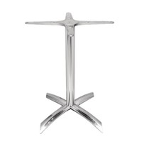 Opklapbare aluminium tafelpoot | 618x618x680(h)mm Opklapbare aluminium tafelpoot | 618x618x680(h)mm