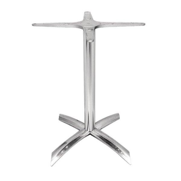 Tafelonderstel | Aluminium | Glanzend | Kantelbaar | 618x618x680(h)mm