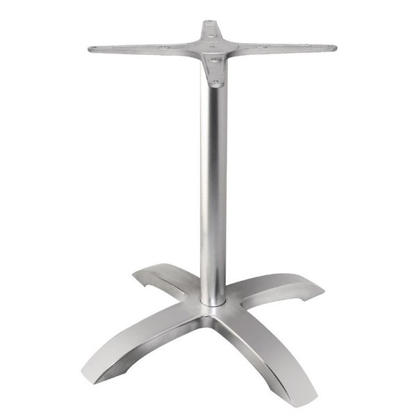 Tafelonderstel | Aluminium | Geborsteld | 660x660x680(h)mm