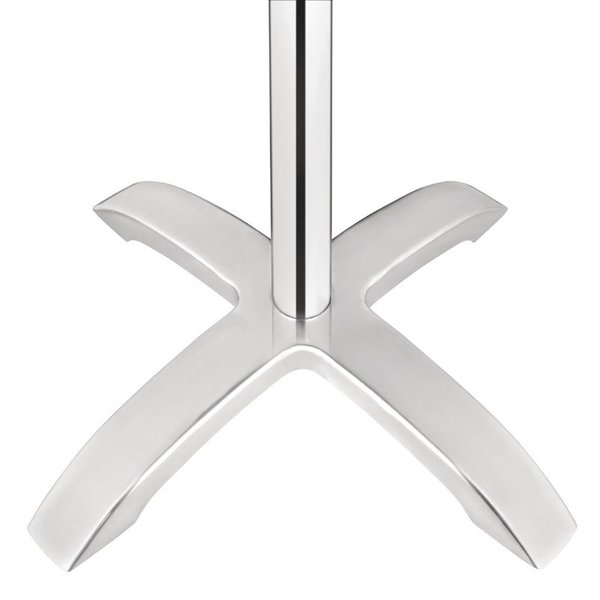 Tafelonderstel | Aluminium | Geborsteld | 660x660x680(h)mm