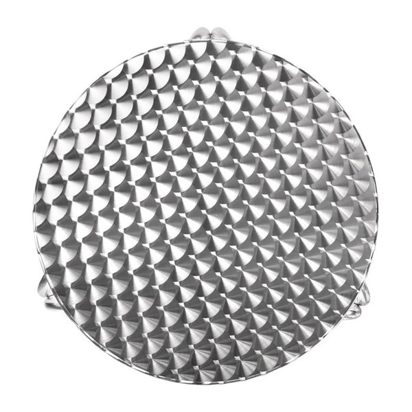 Statafel | RVS/Aluminium | RVS Blad | Aluminium Frame | In-/Outdoor | Ø600x1050(h)mm