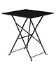 Bolero Inklapbare Tafel | Staal | Zwart | In-/Outdoor | 600x600x710(h)mm Bolero Inklapbare Tafel | Staal | Zwart | In-/Outdoor | 600x600x710(h)mm