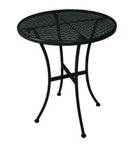Bolero Tafel | Staal | Zwart | In-/Outdoor | Ø600x710(h)mm 