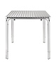 Bolero Tafel | RVS/Aluminium | RVS Blad | Aluminium Frame | In-/Outdoor | 700x700x720(h)mm 